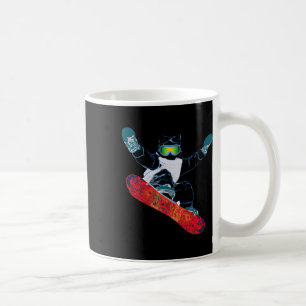 Caneca De Café Óculos de Esqui Snowboard Engraçado Esquiando Snow