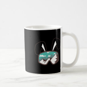 Caneca De Café Óculos de Esqui Snowboard Orelhas de Coelho Presen
