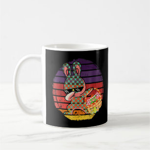 Caneca De Café Óculos De Páscoa De Coelho Dabbing, Gi