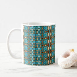 Caneca De Café Óculos de sol azuis estilo clássico vintage