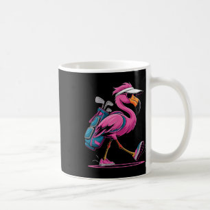 Caneca De Café Óculos de Sol de Golfe Ping Flamingo Mulher Senhor