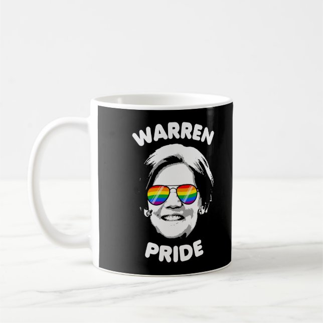 Caneca De Café Óculos de Sol Warren Orgulho (Esquerda)