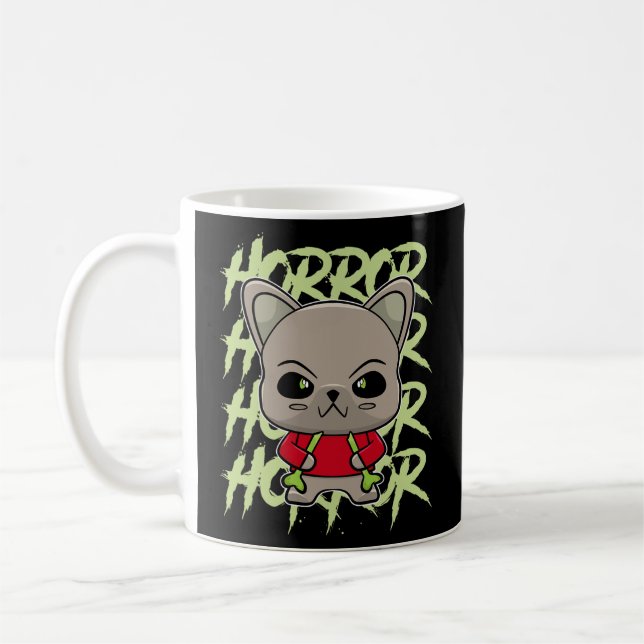 Caneca De Café Oculto ao Horror do Cão-Grande (Esquerda)