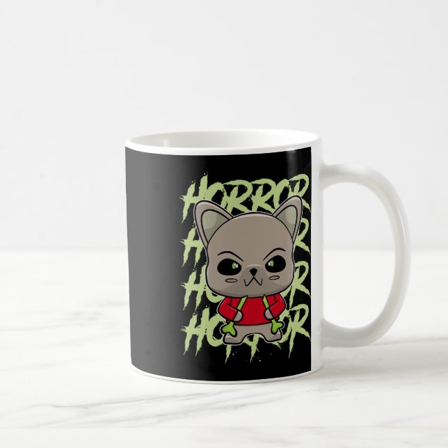 Caneca De Café Oculto ao Horror do Cão-Grande (Direita)