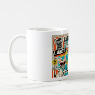 Caneca De Café Ocupação Diária do Bulldog Francês