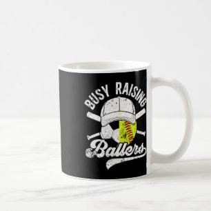 Caneca De Café Ocupado Criando Llers Futebol Softll Pai De Llers
