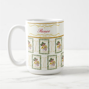Caneca De Café Ode ao The Nutcracker Ballet Garland