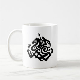 Caneca De Café Odin e Sleipnir