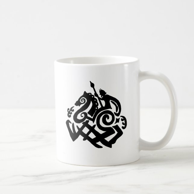 Caneca De Café Odin e Sleipnir (Direita)