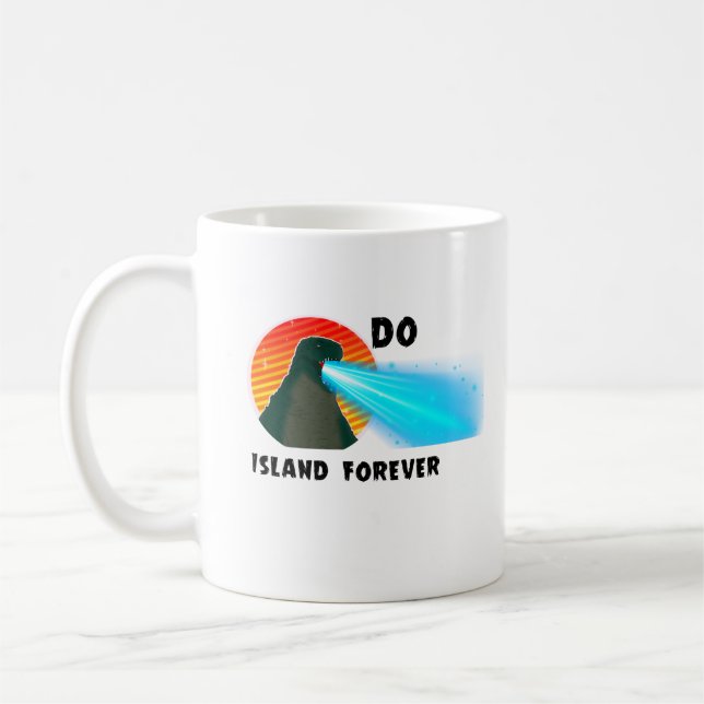 Caneca De Café Odo Island Forever (Esquerda)