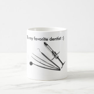 Caneca De Café Odontólogo, dentista, taza