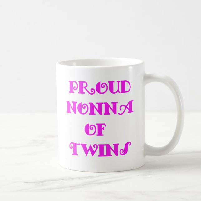Caneca De Café of_Twins de Nonna (Direita)