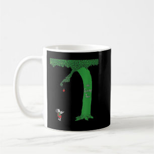 Caneca De Café Oferecendo árvore