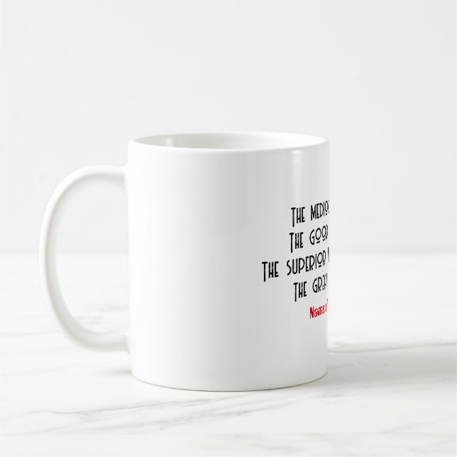 Caneca De Café Oferecer ideias para um professor excelente (Esquerda)