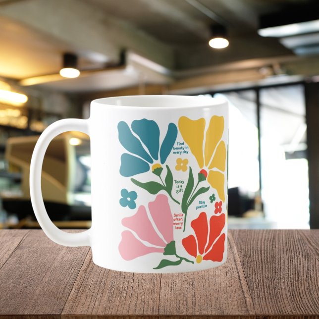 Caneca De Café Oferta de Afirmação de Professores, Educador de Ab (Criador carregado)