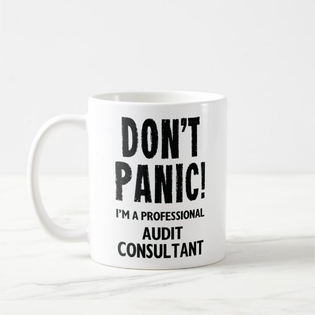 Caneca De Café Oferta de Café Mug do Consultor de Auditoria (Esquerda)