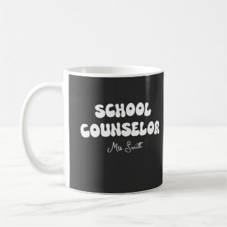 Caneca De Café Oferta de Conselheiro Escolar Personalizado