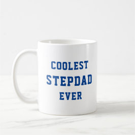 Caneca De Café Oferta de Dia de os pais de Tipografia do Stepdad 