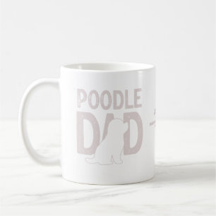 Caneca De Café Oferta de Pai de Pai de Poodle