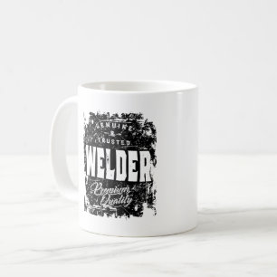 Caneca De Café Oferta de Título de Trabalho do Soldador