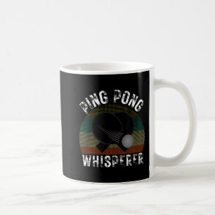 Caneca De Café Oferta do Ping Pong Whisperer do Ping Pong Player