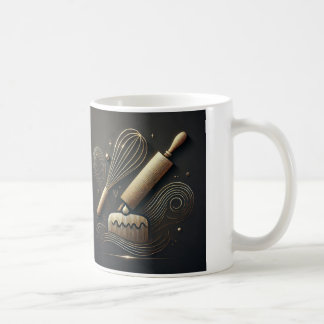Caneca De Café Oferta Elegante de Chef e Baker