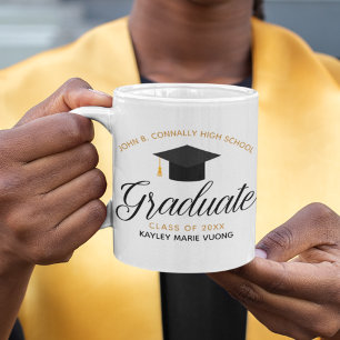 Caneca De Café Oferta Personalizada para Graduação Chic 2023