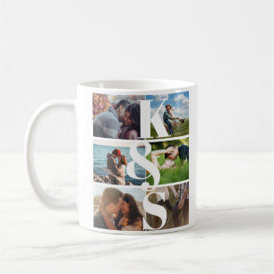 Caneca De Café Ofertas personalizadas do Casal de Colagem de Foto