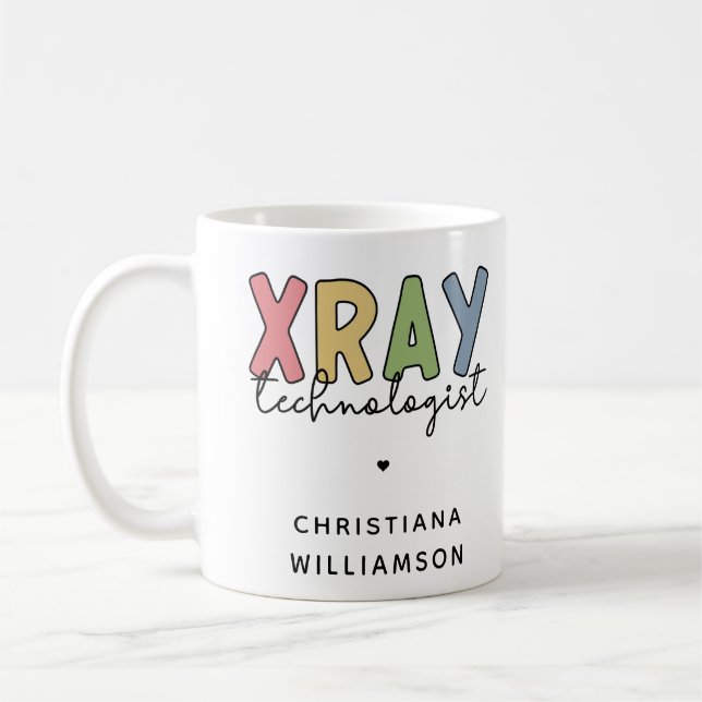 Caneca De Café Ofertas técnicas de raios-X personalizadas do Xray (Esquerda)