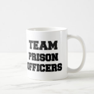 Caneca De Café Oficiais de prisão da equipe