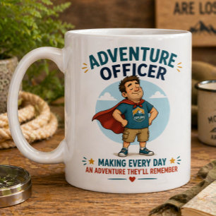 Caneca De Café Oficial de Aventura