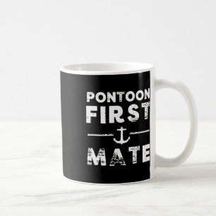 Caneca De Café Oficial de Barco de Pontão Âncora de Barco Masculi