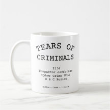 Oficial de Polícia Lágrimas de Criminosos Qualquer