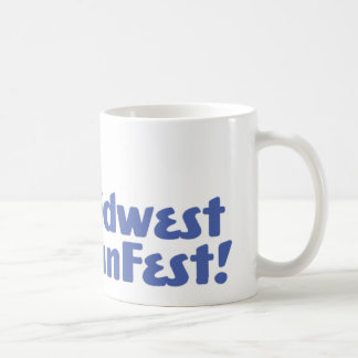 Caneca de café oficial do logotipo de MidWest