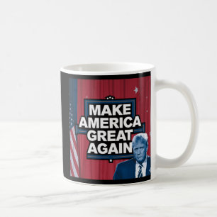 Caneca De Café Oficial Tornar o Excelente Americano novamente Mer