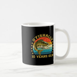 Caneca De Café Oficialmente 10 Anos de Idade Piada de Aniversário