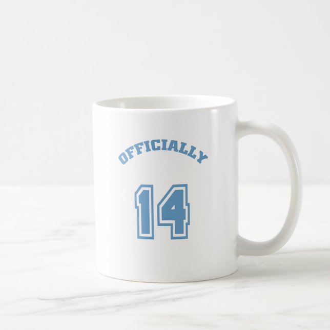 Caneca De Café Oficialmente 14 (Direita)