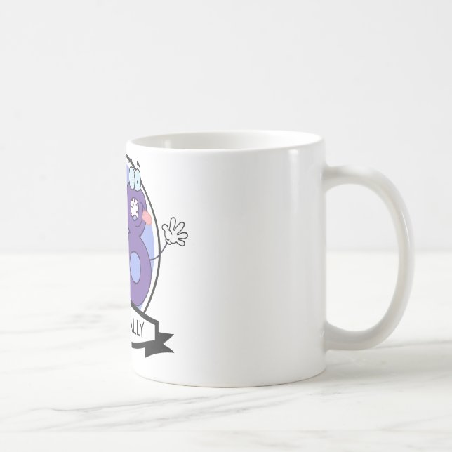 Caneca De Café Oficialmente 98 Banner de Aniversário. (Direita)