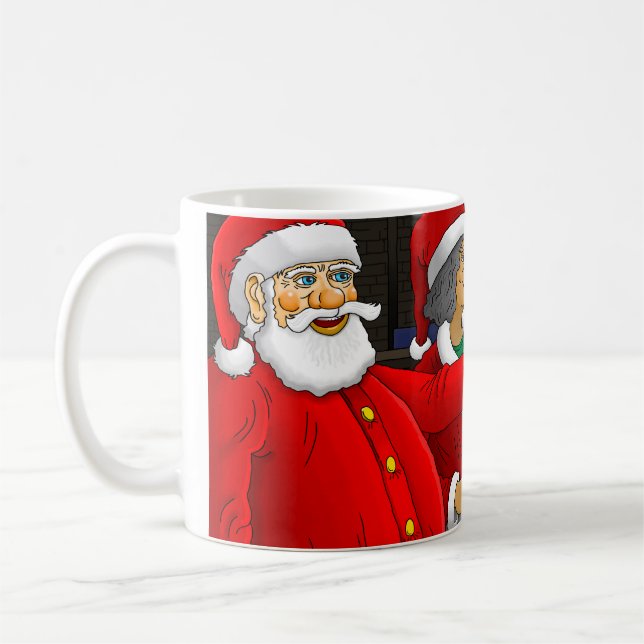Caneca De Café Oficina do Papai Noel (Esquerda)
