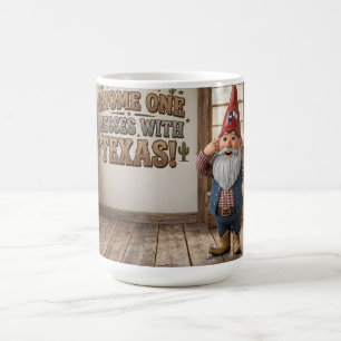 Caneca De Café "Oficina Gnome One Apronta no Texas"