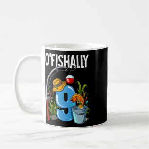 Caneca De Café O'fishally 9 Anos de Idade Aniversário de 9 anos d