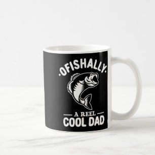 Caneca De Café Ofishally Um Pai Muito Legal, Amante do Pescaria D