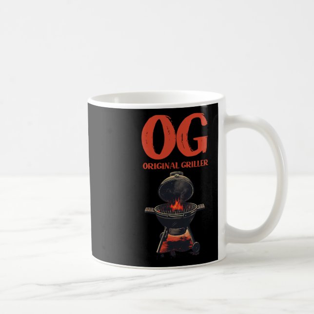 Caneca De Café Og Original Griller Churrasco Byrbecue Pitmaster G (Direita)