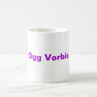 Caneca De Café Ogg Vorbis