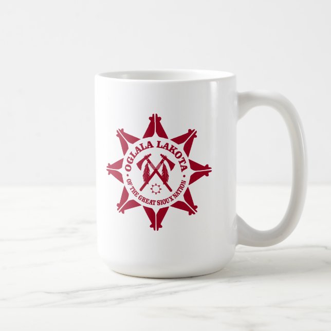 Caneca De Café Oglala Lakota (Direita)