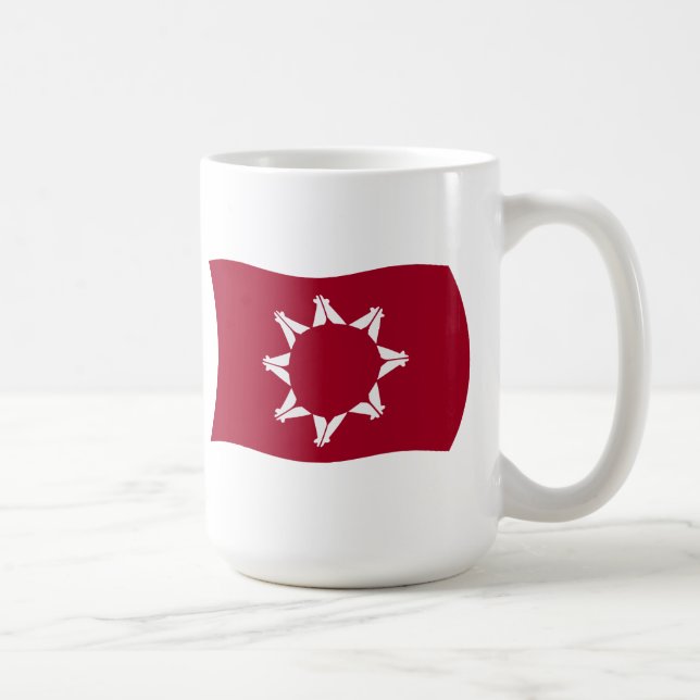 Caneca De Café Oglala Lakota Flag Mug (Direita)