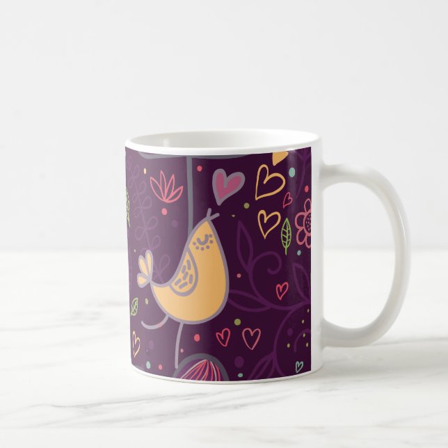 Caneca De Café Oh, Birdie Amarelo (Direita)