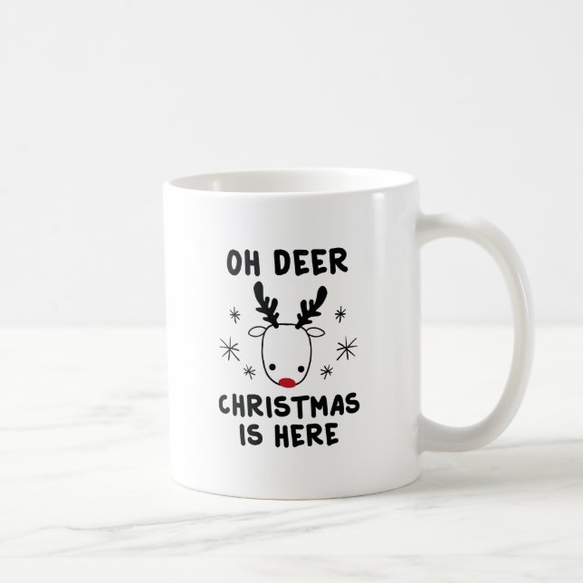Caneca De Café Oh Deer (Direita)