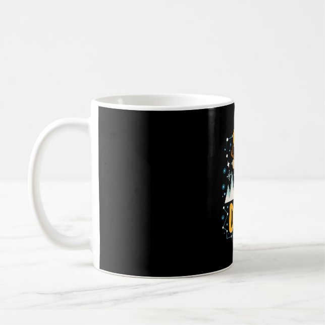 Caneca De Café Oh Deer Christmas Pun (Esquerda)
