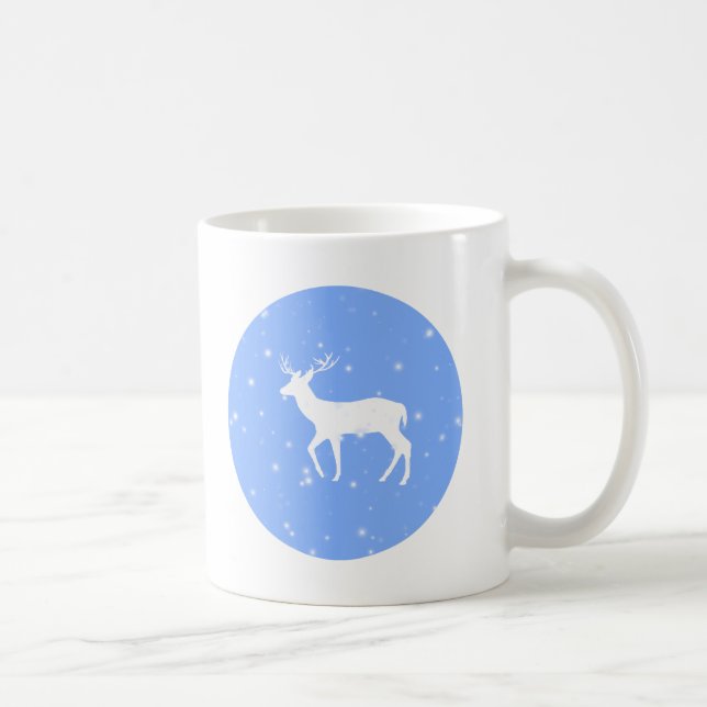 Caneca De Café Oh Deer, é Natal - Mug (Direita)